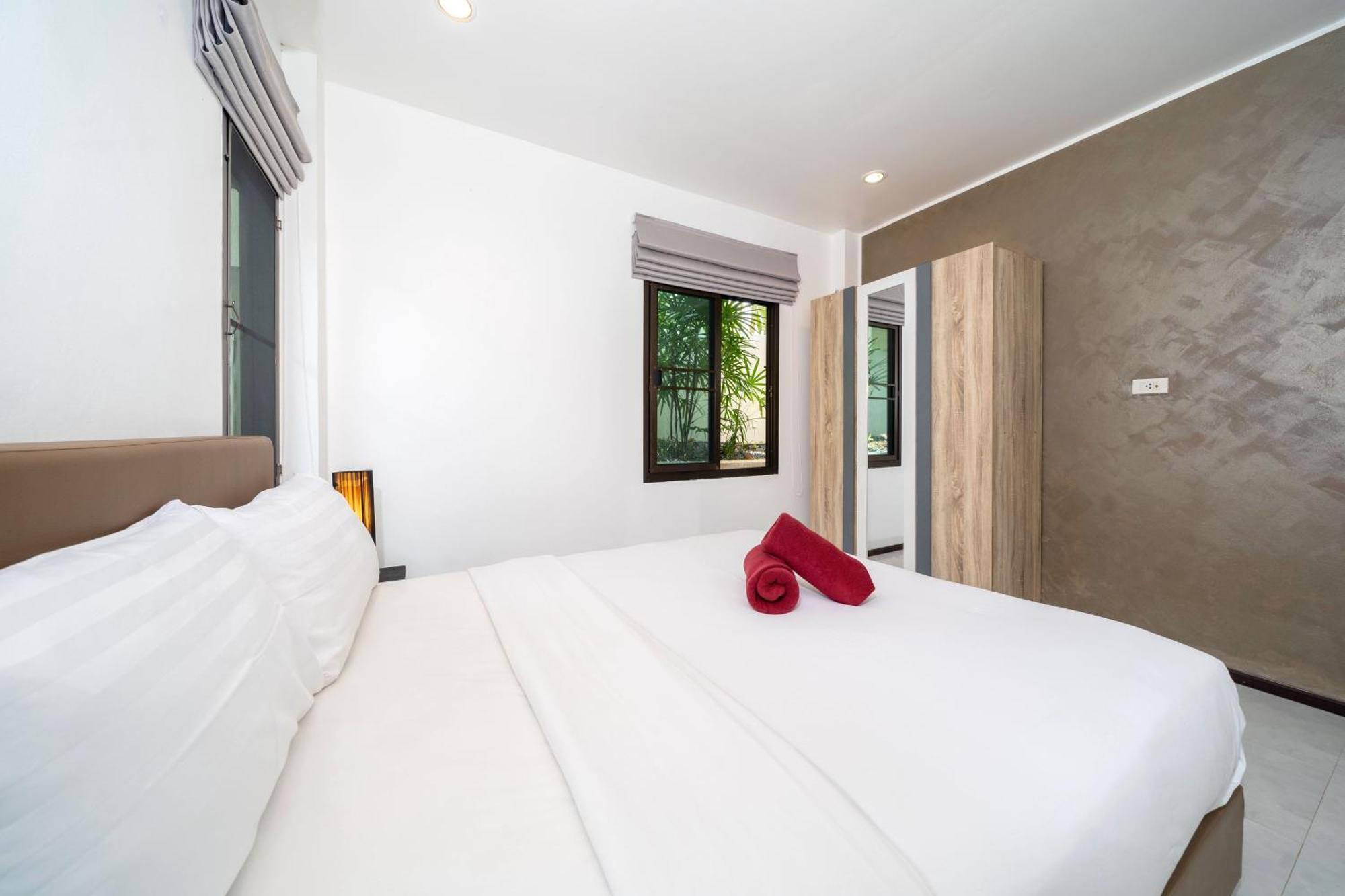 Oxavia Garden Oasis In Nai Harn - Your Private Tropical Garden With 3 Cabins And Jacuzzi Rawai Exterior foto
